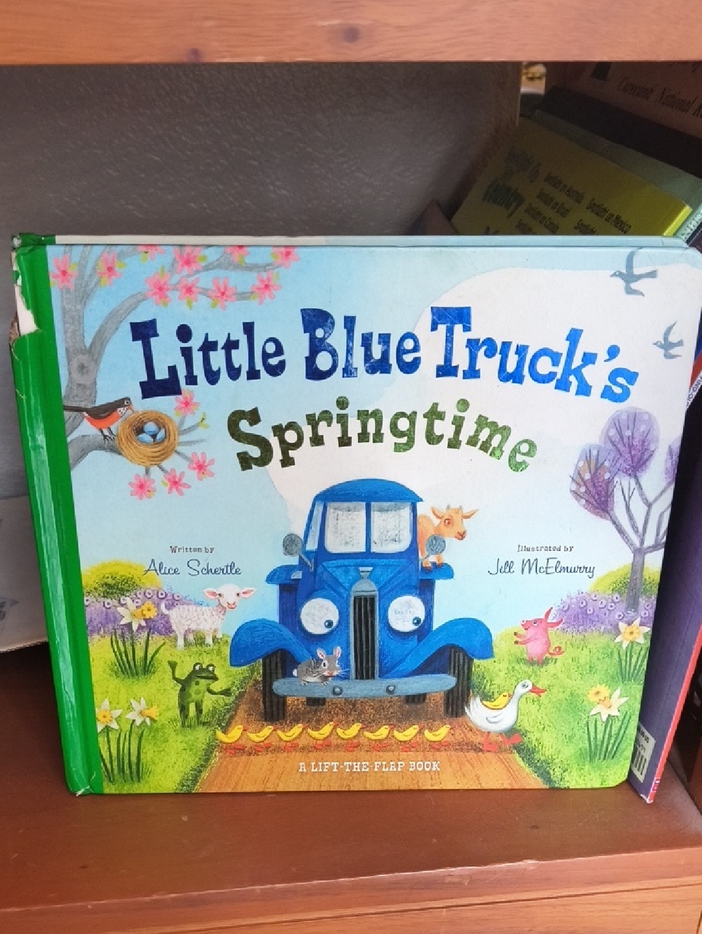 Little blue truck Springtime